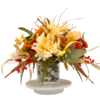 Vase view Autumn sunrise