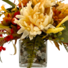 Vase view Autumn sunrise